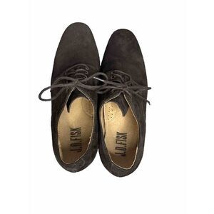 Jd Fisk Suede Leather Men's Size 8 👞👞👞👞👞